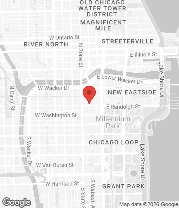 Map of Deep Purpl Acai - 152 N Wabash Ave, Chicago, IL, 60601, US