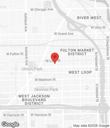 Map of Deep Purpl Acai - 162 N Elizabeth St,  Chicago, IL, 60607, US