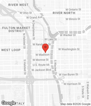 Map of Deep Purpl Acai - 500 W Madison St, Suite #F003, Chicago, IL, 60661, US